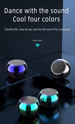 Planet Gates Caridite 2021 Popular Tws Super Mini Multi-Function Outdoor Sports Portable Round Small Steel Cannon Wireless Bt Speaker