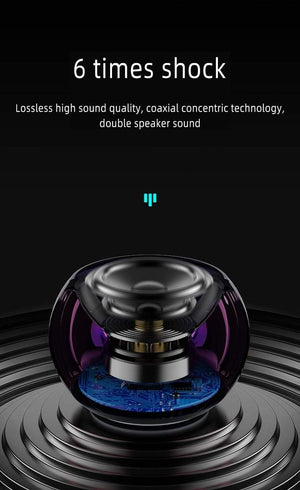 Planet Gates Caridite 2021 Popular Tws Super Mini Multi-Function Outdoor Sports Portable Round Small Steel Cannon Wireless Bt Speaker