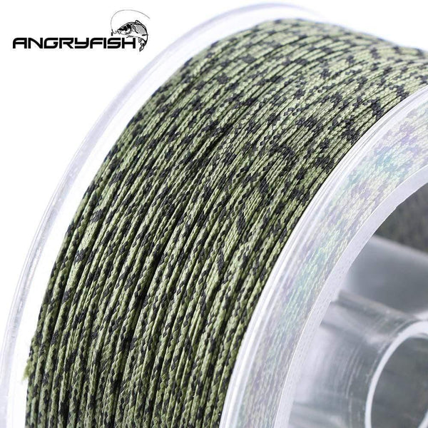 Planet Gates Carp Fishing Line 12 Strands Weave D-braid 100 Meters Camo Braided PE Fish Line
