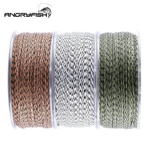 Planet Gates Carp Fishing Line 12 Strands Weave D-braid 100 Meters Camo Braided PE Fish Line