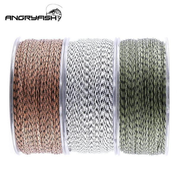 Planet Gates Carp Fishing Line 12 Strands Weave D-braid 100 Meters Camo Braided PE Fish Line