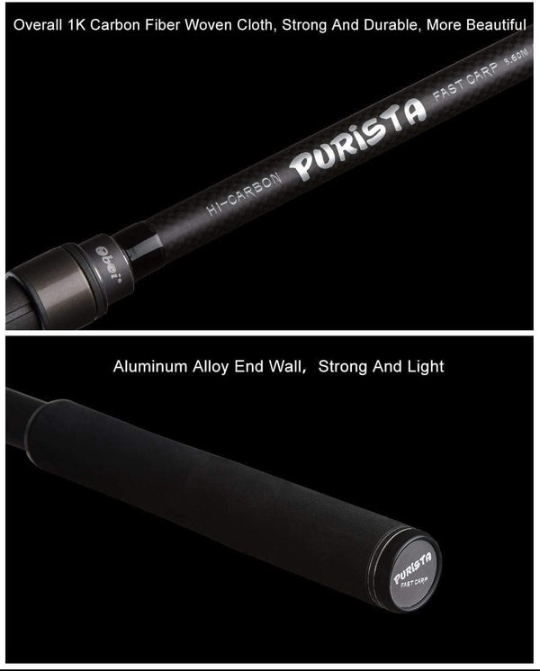 Planet Gates Carp fishing rod  Carbon Fiber Fuji  Spinning Rod pesca 4.25lb power 40-160g 3.60m Hard Pole Surf Rod