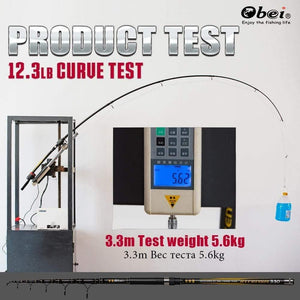Planet Gates Carp fishing rod telescopic portable professional Ultra Light expert travel 3.3m 3.6m 3.25lbs obei