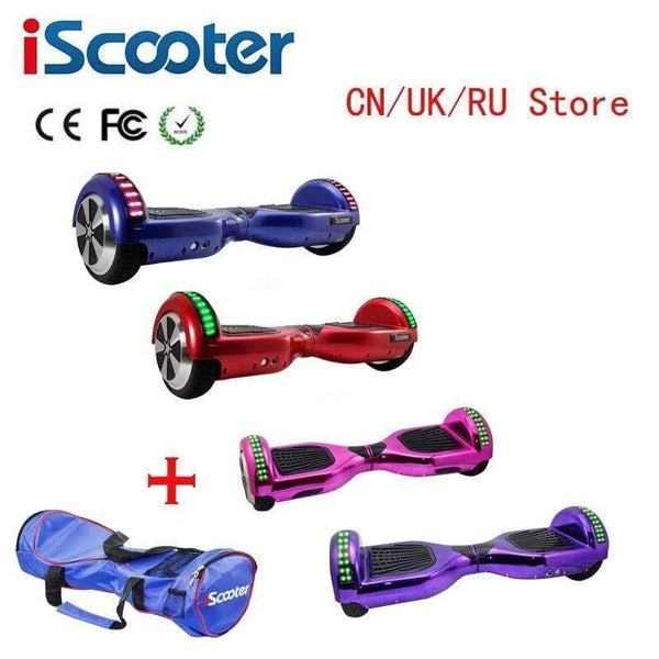 Planet Gates carton black NO BT / China IScooter 6.5inch Hoverboards self balancing scooter electric skateboard overboard mini skywalker standing up hoverboards