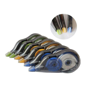 Planet Gates Cartoon 6pcs/Set 60m Correction Tape Set Cinta Correctora Kawaii Scrapbook Stationery Papeleria Office School Supply