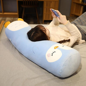 Planet Gates Cartoon Animal Dinosaur Pig Bunny Teddy Bear Husky Duck Plush Toys Stuffed Soft Long Sleep Pillow Doll Cushion Kids Girls Gift