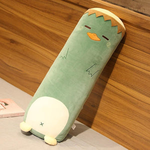 Planet Gates Cartoon Animal Dinosaur Pig Bunny Teddy Bear Husky Duck Plush Toys Stuffed Soft Long Sleep Pillow Doll Cushion Kids Girls Gift