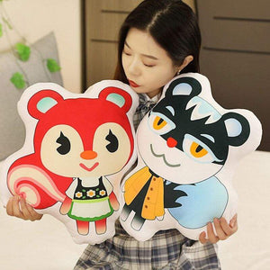 Planet Gates Cartoon Crossing Toys Plush Pillow Animal Crossing Cosplay Kawaii Soft Raccoon Blinder Cute Raccoon For Children Kids Toys Gift