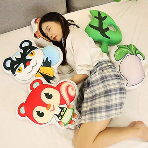 Planet Gates Cartoon Crossing Toys Plush Pillow Animal Crossing Cosplay Kawaii Soft Raccoon Blinder Cute Raccoon For Children Kids Toys Gift