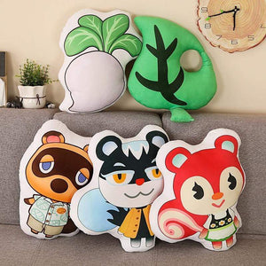 Planet Gates Cartoon Crossing Toys Plush Pillow Animal Crossing Cosplay Kawaii Soft Raccoon Blinder Cute Raccoon For Children Kids Toys Gift