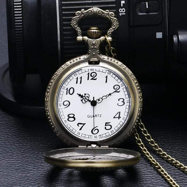 Planet Gates Cartoon Fullmetal Alchemist Edward Pocket Watch with Necklace & Pendant Chain Cosplay Costume Luxury Gift Set