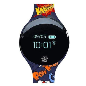 Planet Gates Cartoon Kid Smart Watch Children Sports Watch Kids Digital Watches Boys Girls Bracelet Pedometer Fitness Electronic Wrist Watches