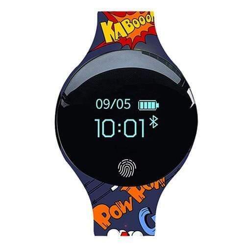 Planet Gates Cartoon Kid Smart Watch Children Sports Watch Kids Digital Watches Boys Girls Bracelet Pedometer Fitness Electronic Wrist Watches