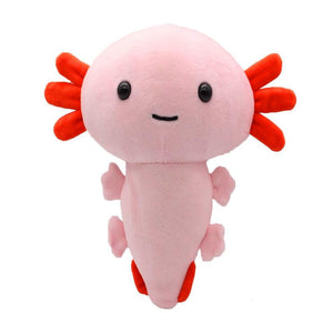 Planet Gates Cartoon Plush Axolotl Plush Toy Kawaii Animal Axolotl Plushies Figure Doll Toy Cartoon Pink Axolotl Stuffed Doll Gifts