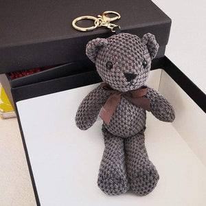 Planet Gates Cartoon Teddy Bear Rabbit Plush Toys Cute Bunny Keychain Pendant Doll Soft Stuffed Animal Plush Toy Wedding Party Birthday Decor