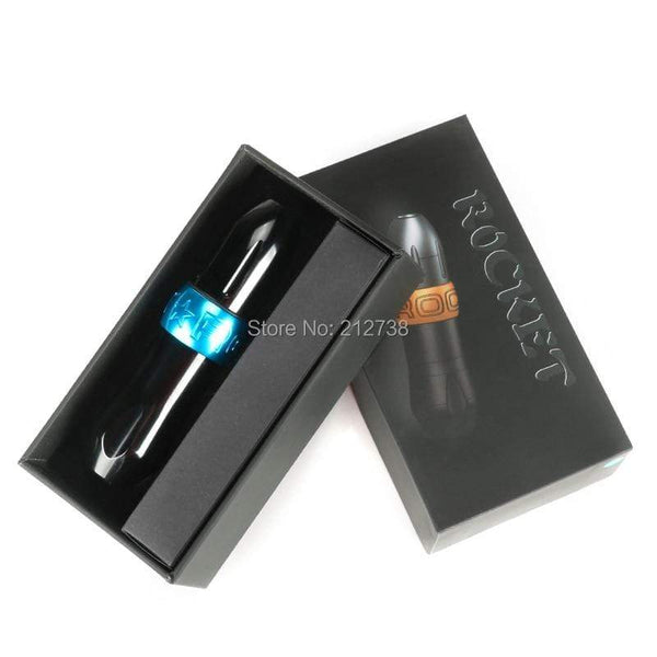 Planet Gates Cartridge Rocket  V1 Pen Rotary Tattoo Machine Kits RCA  Connection Shader Liner 6 Colors Assorted Tattoo Equpment