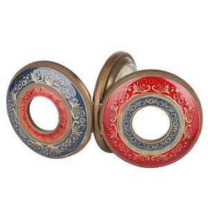 Planet Gates Carving Automatic Mechanical Pocket Watch Chain Double Open Face Tourbillon Self Wind Watches Men  New Male Clock Gifts