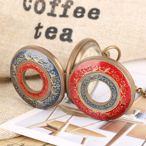 Planet Gates Carving Automatic Mechanical Pocket Watch Chain Double Open Face Tourbillon Self Wind Watches Men  New Male Clock Gifts