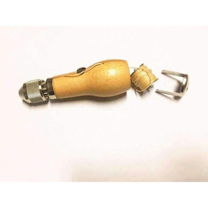 Planet Gates Carving Wax Line  Wooden Handle Sewing Awl Stitcher Leather Canvas Tent Sewing Needle Craft DIY hand-stitched Leather Tools