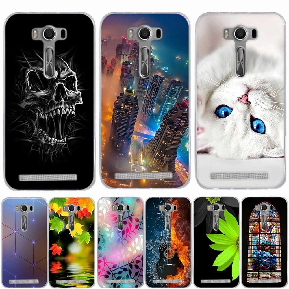 Planet Gates Case For Asus ZenFone 2 Laser ZE500KL ZE500KG Case Soft Silicon Cover For Asus ZenFone 2 Laser 5.0" ASUS Z00ED Z00RD Cover Funda