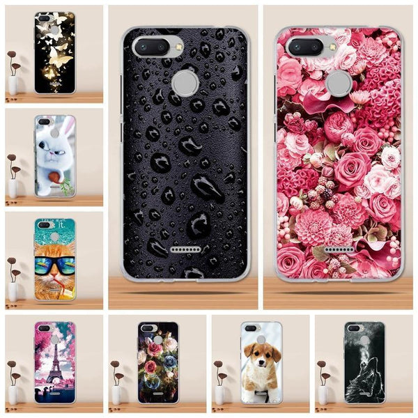Planet Gates Case for Xiaomi Redmi 6 Case Silicone Soft Tpu Phone Case for Xiaomi Redmi 4X 5 plus Note 5 Pro Case Cover 3D Fundas Coque Capas