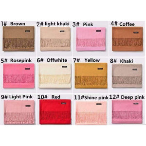 Planet Gates Cashmere scarf women large size winter pashmina wraps 260 gram around thicker winter long shawl