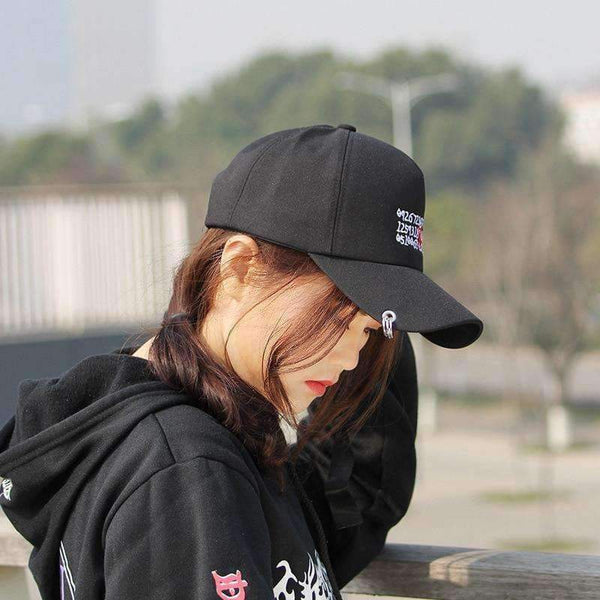 Planet Gates Casquette 2018 Ulzzang Harajuku Ribbon Baseball Cap Korean Style Fashion Novelty letter Caps For Men Women Casual Snapback Hat