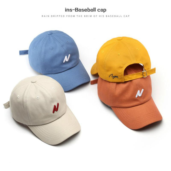 Planet Gates Casual Baseball Cap for Women and Men Fashion N Embroidery Summer Visors Cap Boy Girls Cotton Snapback Hat Casquette