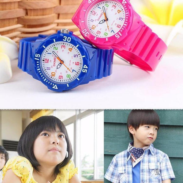Planet Gates Casual Kids Watches 5bar Waterproof Quartz Wristwatches Jelly Kids Clock Children Watch montre enfant 1043