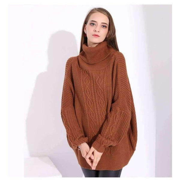 Planet Gates Casual Korean Pullover Sweater Knitted Winter Turtleneck Women Jumper White Oversized Sweater Loose Long Pull Femme 2018