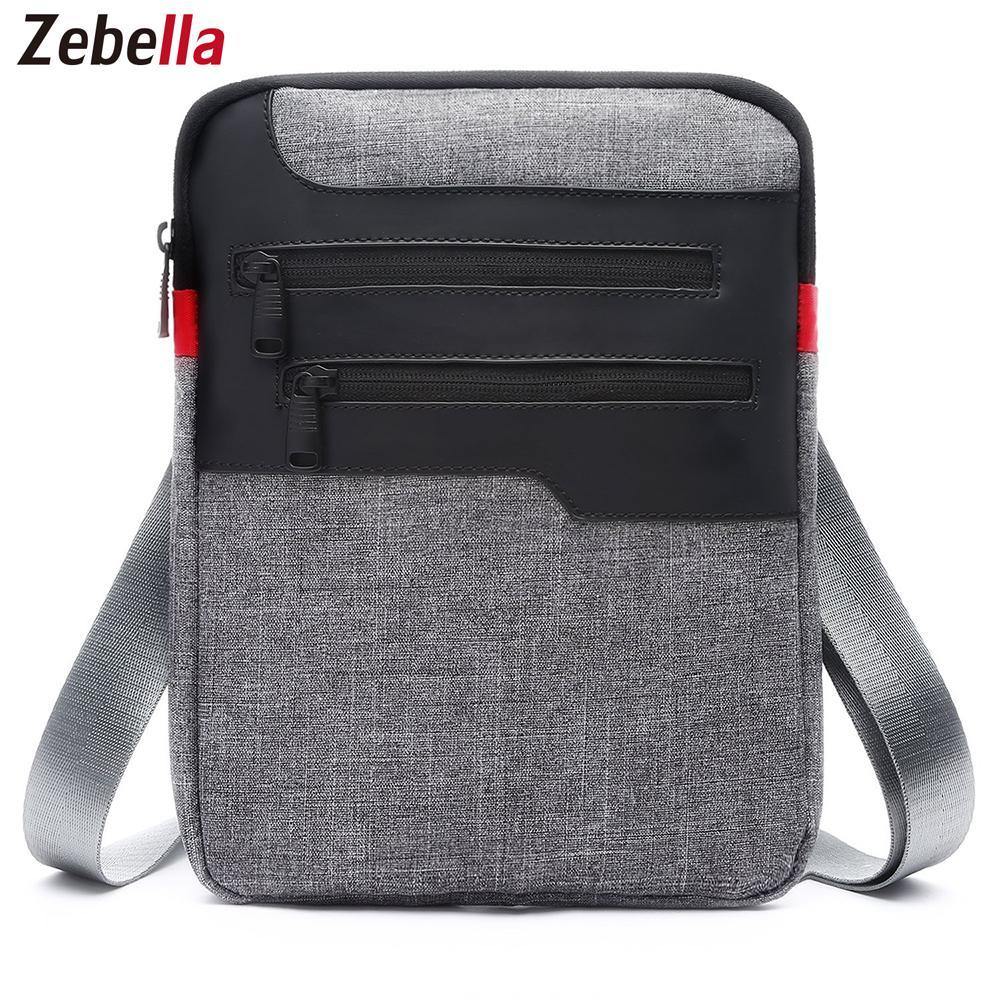 Planet Gates Casual Mens Messenger Shoulder Bag For iPad Satchel Nylon Travel Business Briefcase Chest Pack Handbag Sacoche Homme