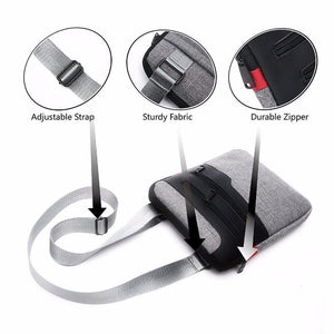 Planet Gates Casual Mens Messenger Shoulder Bag For iPad Satchel Nylon Travel Business Briefcase Chest Pack Handbag Sacoche Homme