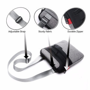 Planet Gates Casual Mens Messenger Shoulder Bag For iPad Satchel Nylon Travel Business Briefcase Chest Pack Handbag Sacoche Homme