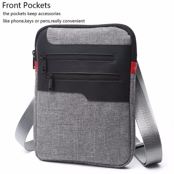 Planet Gates Casual Mens Messenger Shoulder Bag For iPad Satchel Nylon Travel Business Briefcase Chest Pack Handbag Sacoche Homme