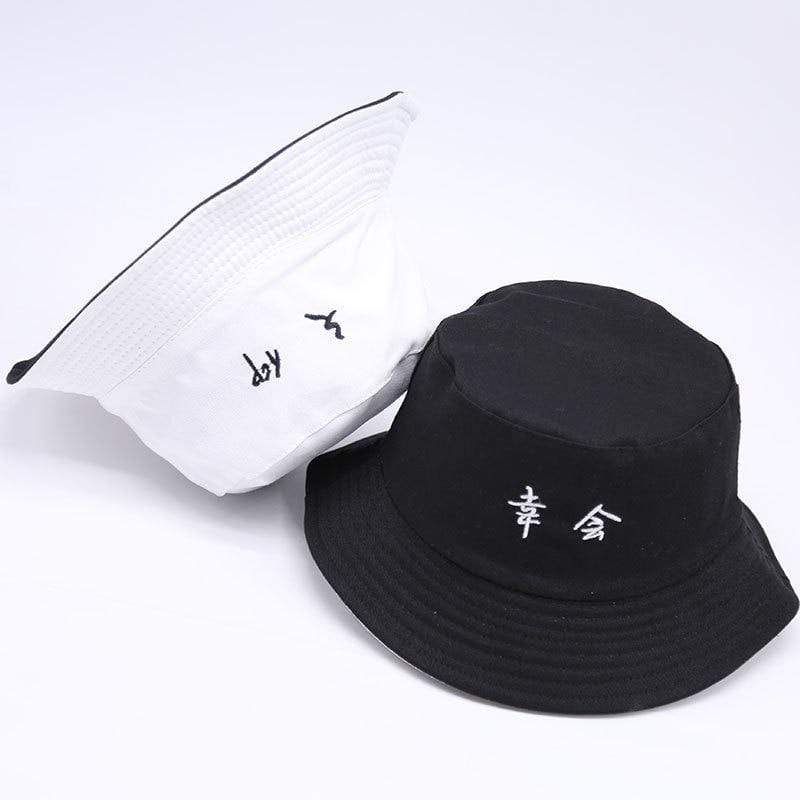 Planet Gates Casual Sun Hat Letter Bucket Hat Men Women Bob Hip Hop Caps Summer Panama Foldable Double Sided Dance Hat Casual
