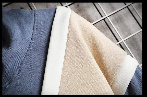 Planet Gates Casual Sweatshirts Hoodie Harajuku Vintage Painted Style Splicing Hip Hop Creativity Streetwear Male 2021 Cotton Men Hoodies