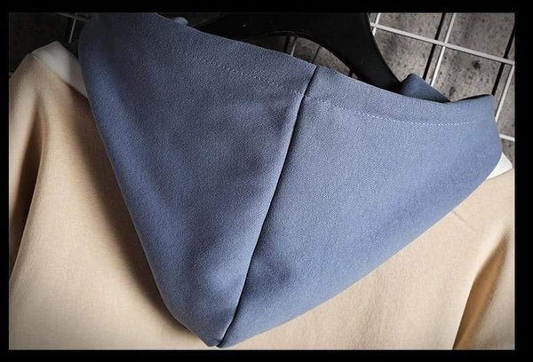 Planet Gates Casual Sweatshirts Hoodie Harajuku Vintage Painted Style Splicing Hip Hop Creativity Streetwear Male 2021 Cotton Men Hoodies