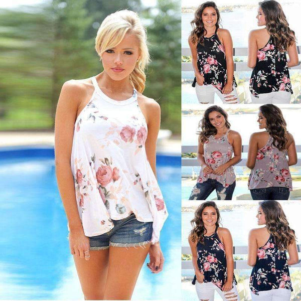 Planet Gates Casual Women T-shirt Sleeveless Printed Loose Shirt Plus Size Women Clothing Off Shoulder Knitted Women Tops