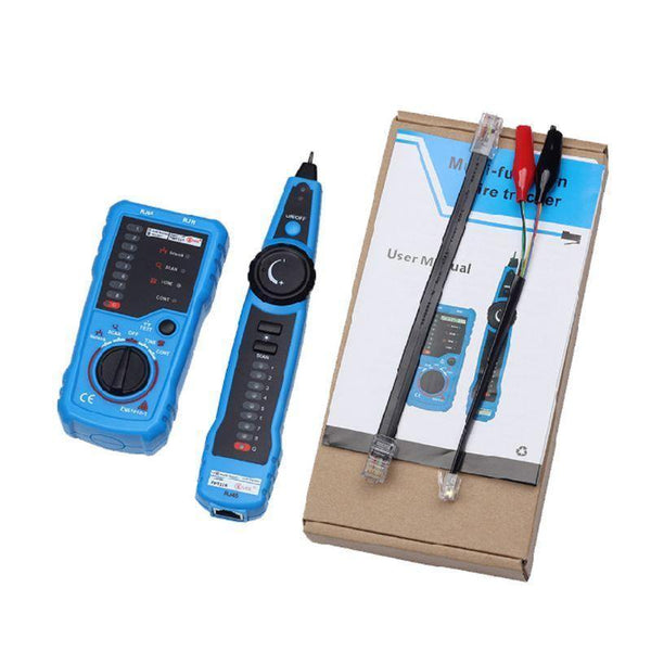 Cat5 Cat6 Wire Tracker LAN Tester RJ11 Telephone Line RJ45 Ethernet Network Cable Detector for Collation Continuity Checking