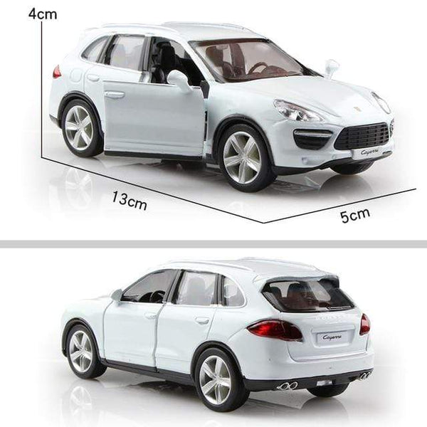 Planet Gates Cayenne White 1:36 Alloy Car Honda Acura Chevrolet Dodge Golf RMZ city Diecasts Toy Vehicles Simulation Exquisite Model 5 Inch Children Gifts