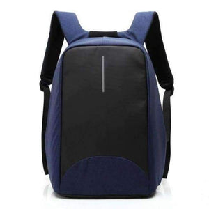 Planet Gates CB8001  Blue / 15 Inches Cool Bell Brand Waterproof 15.6 inch Men Women Backpack Anti-theft Business Backpack Bag for Laptop Computer External USB Charge