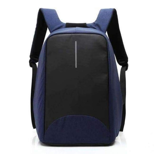 Planet Gates CB8001  Blue / 15 Inches Cool Bell Brand Waterproof 15.6 inch Men Women Backpack Anti-theft Business Backpack Bag for Laptop Computer External USB Charge