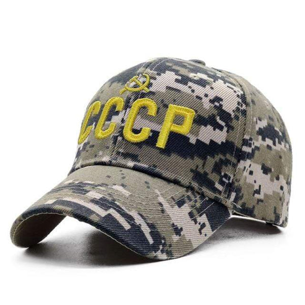 Planet Gates CCCP 1 / 56cm to 60cm Men Baseball Caps Army Tactical Camouflage Cap Outdoor Jungle Hunting Snapback Hat For Women Bone Dad Hat