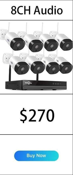 Planet Gates CCTV System 8ch HD Wireless NVR kit 3TB HDD Outdoor IR Night Vision IP Wifi Camera Security System Surveillance Hiseeu