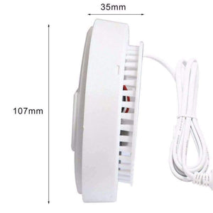 Planet Gates Ceiling Mounted Alarm Combustible Gas Detector Network Sound-light Alarm Smoke Detector Security Alarm System Fire Protection