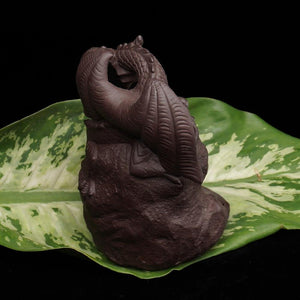 Ceramic Backflow Incense Burner Dragon Pterosaur Creative Home Garden Bed living room Office Decor Buddha Statue Gift