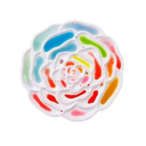 Planet Gates Ceramics Artist Paint Watercolor Palette Tray for Watercolor Art Painting Supplies