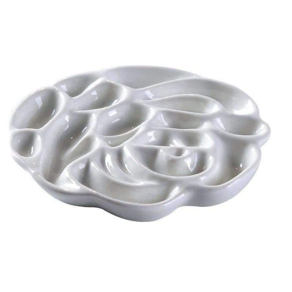 Planet Gates Ceramics Artist Paint Watercolor Palette Tray for Watercolor Art Painting Supplies