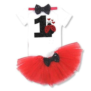 Planet Gates CH Little Girl 1st Birthday Party Sets Baby Tutu Cake Smash Outfits Sets First Christmas Gift Toddler Girls Kids Baptism Clothes
