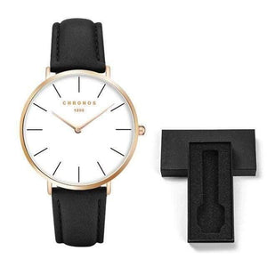 Planet Gates CH0233 and box Men Watches Leather/Steel Mesh Lover's Wrist Watch Fashion Quartz-Clock Rose Gold Silver Relogio Feminino